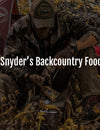 Aron Snyder's Backcountry Food Plan