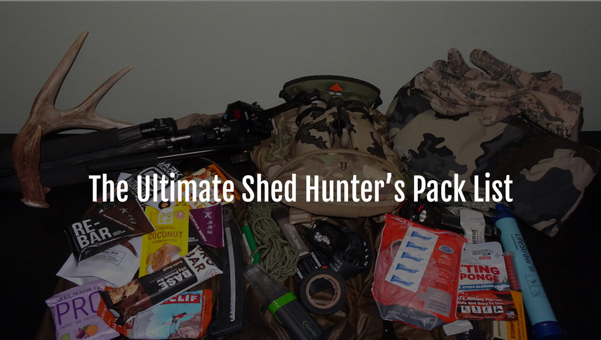 The Ultimate Shed Hunter's Pack List
